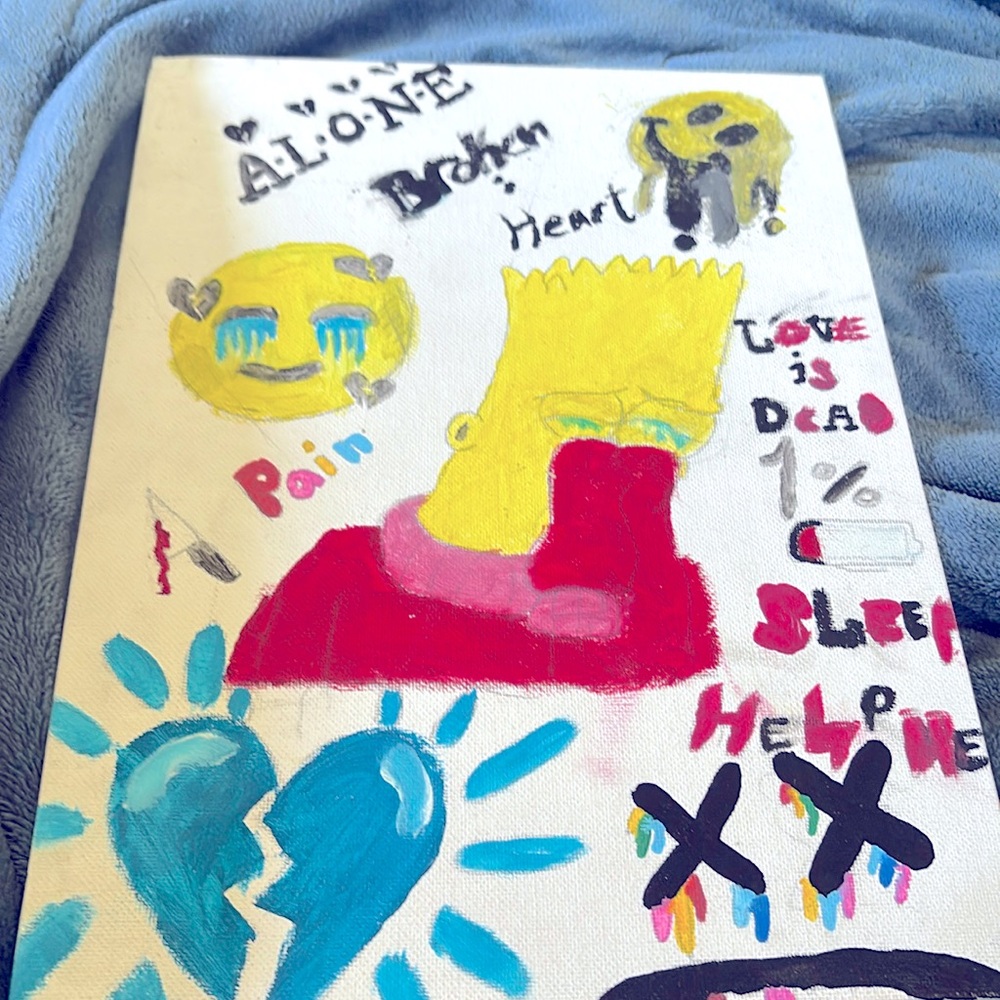 A painting by yours truly it’s an original
